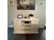 White shelving unit with storage, situated in the living room at 2303 Condor Dr, Lawrenceville, GA 30044