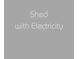 Shed with Electricity at 3076 Harris Mill Ct, Duluth, GA 30096