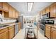 Spacious kitchen with modern appliances and an island at 3076 Harris Mill Ct, Duluth, GA 30096