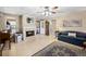 Cozy living room featuring a fireplace and plenty of natural light at 3076 Harris Mill Ct, Duluth, GA 30096