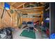 Interior of storage shed with shelving and organization at 3076 Harris Mill Ct, Duluth, GA 30096