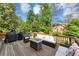 Outdoor living space featuring a grilling area and comfortable seating at 3459 Clubland Dr, Marietta, GA 30068
