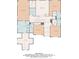 Second-floor plan highlighting bedrooms, bathrooms, and walk-in closets with a sitting room at 3459 Clubland Dr, Marietta, GA 30068