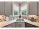 Bright kitchen featuring light countertops and ample natural light at 3459 Clubland Dr, Marietta, GA 30068