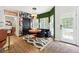 Stylish dining area featuring modern décor and ample natural light at 4630 Smokestone Dr, Douglasville, GA 30135