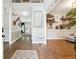 Inviting foyer with hardwood floors, neutral walls, and stylish decor at 4630 Smokestone Dr, Douglasville, GA 30135