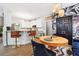 Bright kitchenette area with white cabinets and decorative accents at 4630 Smokestone Dr, Douglasville, GA 30135