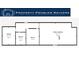 Floor plan of a house showing the layout of the bedroom, bathroom, kitchen, and living room at 85 Lang Cir, Covington, GA 30014