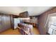 A kitchen with appliances and an island at 85 Lang Cir, Covington, GA 30014