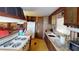 Functional kitchen with vintage appliances and ample counter space at 85 Lang Cir, Covington, GA 30014