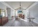Spacious living room with vaulted ceilings, fireplace, and natural light at 1150 Collier Nw Rd # K9, Atlanta, GA 30318