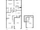 Detailed floor plan showcasing the layout of the home's two floors at 124 Camry Ln, Grayson, GA 30017