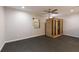 Finished basement area featuring carpet and a sauna room at 6510 Boulder Rdg, Cumming, GA 30028