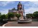 Historic courthouse with clock tower and American flag at 391 Buchanan St, Dallas, GA 30157