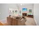 Inviting living room with fireplace, vaulted ceiling, and plush seating at 2185 Creole Cir, Cumming, GA 30040