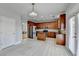 Spacious kitchen with stainless appliances, kitchen island, and bright breakfast area at 2425 Delamore Chase, Duluth, GA 30097