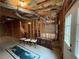 Unfinished basement with exposed framework, ready for customization at 2123 Floral Ridge Dr, Dacula, GA 30019