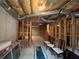 Spacious unfinished basement with exposed beams ready for your design at 2123 Floral Ridge Dr, Dacula, GA 30019