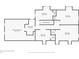 Second-floor plan featuring bedrooms, bathroom, attic, and closets at 1482 N Decatur Ne Rd, Atlanta, GA 30306