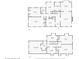 Detailed floor plan showcasing layout of rooms, including bedrooms, bathrooms, and living spaces at 1482 N Decatur Ne Rd, Atlanta, GA 30306