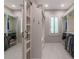 Spacious walk-in closet with custom shelving, rods, and ample storage space at 100 Trotters Ridge, Fayetteville, GA 30215