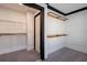 A walk-in closet with custom shelving and dark trim detail at 2767 Durham Ne Dr, Atlanta, GA 30319