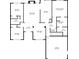 Main floor plan featuring bedrooms, bathrooms, living room, kitchen, dining area, laundry, and garage layouts at 1027 Regency Dr, Acworth, GA 30102