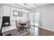 Contemporary dining space with pendant lighting and neutral decor at 1067 Brownstone Dr # 23, Marietta, GA 30008
