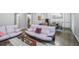 Open concept living space with hardwood floors and modern furniture at 1067 Brownstone Dr # 23, Marietta, GA 30008