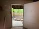 Backyard access through an unfinished basement at 1104 Huntington Se Trce, Smyrna, GA 30082