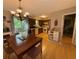 Bright kitchen and dining area featuring wood cabinets, stainless steel appliances, and a view to the deck at 1104 Huntington Se Trce, Smyrna, GA 30082