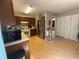 Spacious kitchen with stainless steel appliances and lots of cabinets with light colored floors at 1104 Huntington Se Trce, Smyrna, GA 30082
