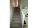 Carpeted stairs lead to the finished basement at 1104 Huntington Se Trce, Smyrna, GA 30082