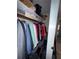 Open walk-in closet with clothing racks and lots of storage space at 1104 Huntington Se Trce, Smyrna, GA 30082
