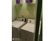 Functional laundry area with side by side washer and dryer units at 2918 Egret Ln, Austell, GA 30106