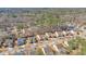Aerial view of a well-maintained neighborhood with mature trees at 2948 Goldfinch Cir, Marietta, GA 30066