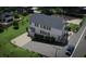 Modern two-story house featuring white siding, a dark roof, and a two-car driveway at 1401 Rupert Rd, Decatur, GA 30030
