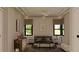Serene main bedroom with ample natural light, ceiling fan, and soothing color palette at 1401 Rupert Rd, Decatur, GA 30030