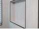 Modern shower recess detail with stylish black trim at 1582 Pine Cir, Austell, GA 30168