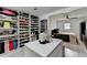 The impressive walk-in closet leads to the main bedroom, creating a seamless, bright, dressing space at 3799 Sweetbriar Cir, Lithia Springs, GA 30122