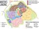 Community map showing amenities: lake pool, tennis courts, river pool, playground, and clubhouse at 510 Watergate Ct, Roswell, GA 30076
