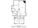 Floorplan showing the primary bedroom, bathroom, and bedrooms layouts with dimensions at 510 Watergate Ct, Roswell, GA 30076