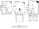 Layouts of floors one, two and three showing dimensions of rooms and common areas at 510 Watergate Ct, Roswell, GA 30076