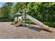 A community playground with slides, climbing structures, and swings, surrounded by green trees at 2584 Grayton Loop, Villa Rica, GA 30180