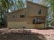 Back of the house showing small deck at 3924 Chimney Ridge Ct, Ellenwood, GA 30294