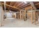 Unfinished basement with lots of potential and easy access to garage at 9048 River Bend Ct, Villa Rica, GA 30180
