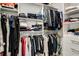 Organized walk-in closet with ample shelving and hanging space for clothing and accessories at 6635 Beacon Dr, Atlanta, GA 30328