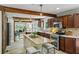 Spacious kitchen with stainless steel appliances and a view into the dining and living areas at 1539 Marbut Se Ave, Atlanta, GA 30316