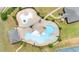 Community Pool has a Kiddie Pool and an Adult Pool and common area at 556 Emporia Loop, Mcdonough, GA 30253