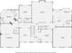 First-floor floor plan showing the layout of the primary bedroom, kitchen, living room, and dining areas at 5940 Plantation Dr, Roswell, GA 30075